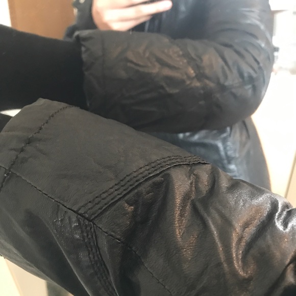 Lamb leather coat - Picture 6 of 8
